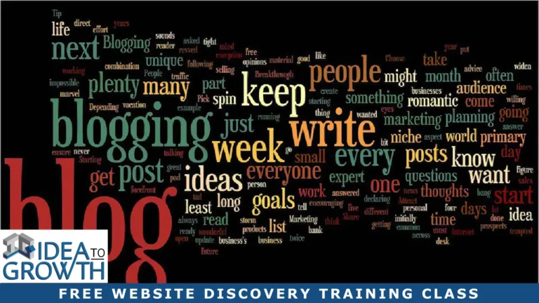 Free Website Discovery Training Class