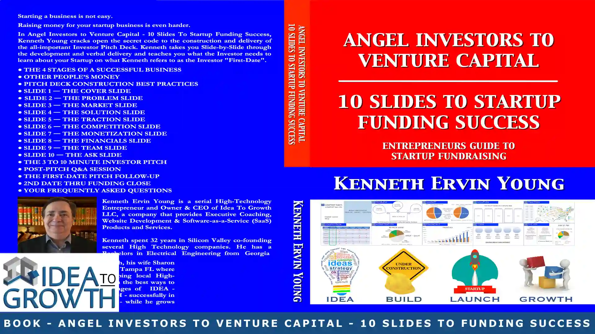 BOOK - ANGEL INVESTORS TO VENTURE CAPITAL - 10 SLIDES TO FUNDING SUCCESS