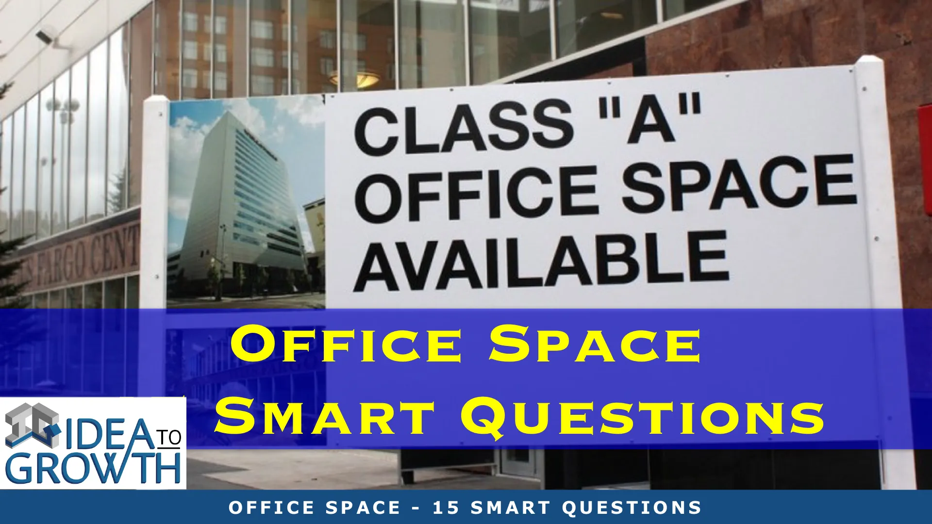 OFFICE SPACE - 15 SMART QUESTIONS
