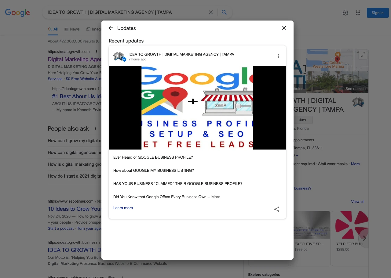 Google Business Profile Post Image Size Best Guide (2022) Image 02 