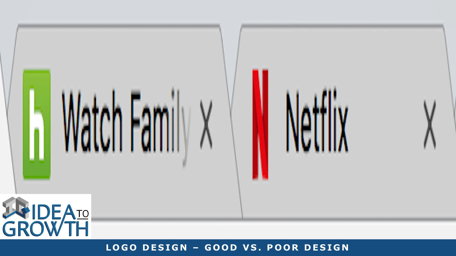 LOGO DESIGN – GOOD VS POOR DESIGN