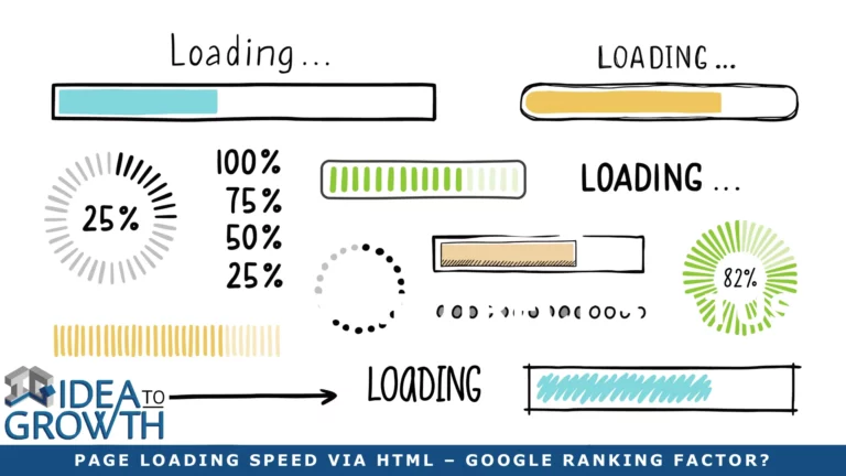 Page Loading Speed Via Html – 1 Big Google Ranking Factor?