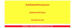 PARKED DOMAIN FOR SALE