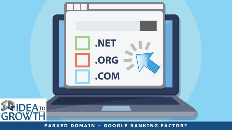 Parked Domain – 1 Big Google Ranking Factor?