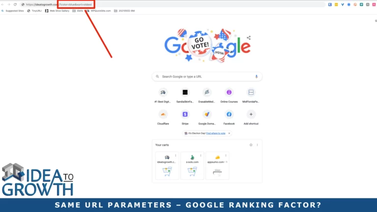 Same URL Parameters – 1 Big Google Ranking Factor?