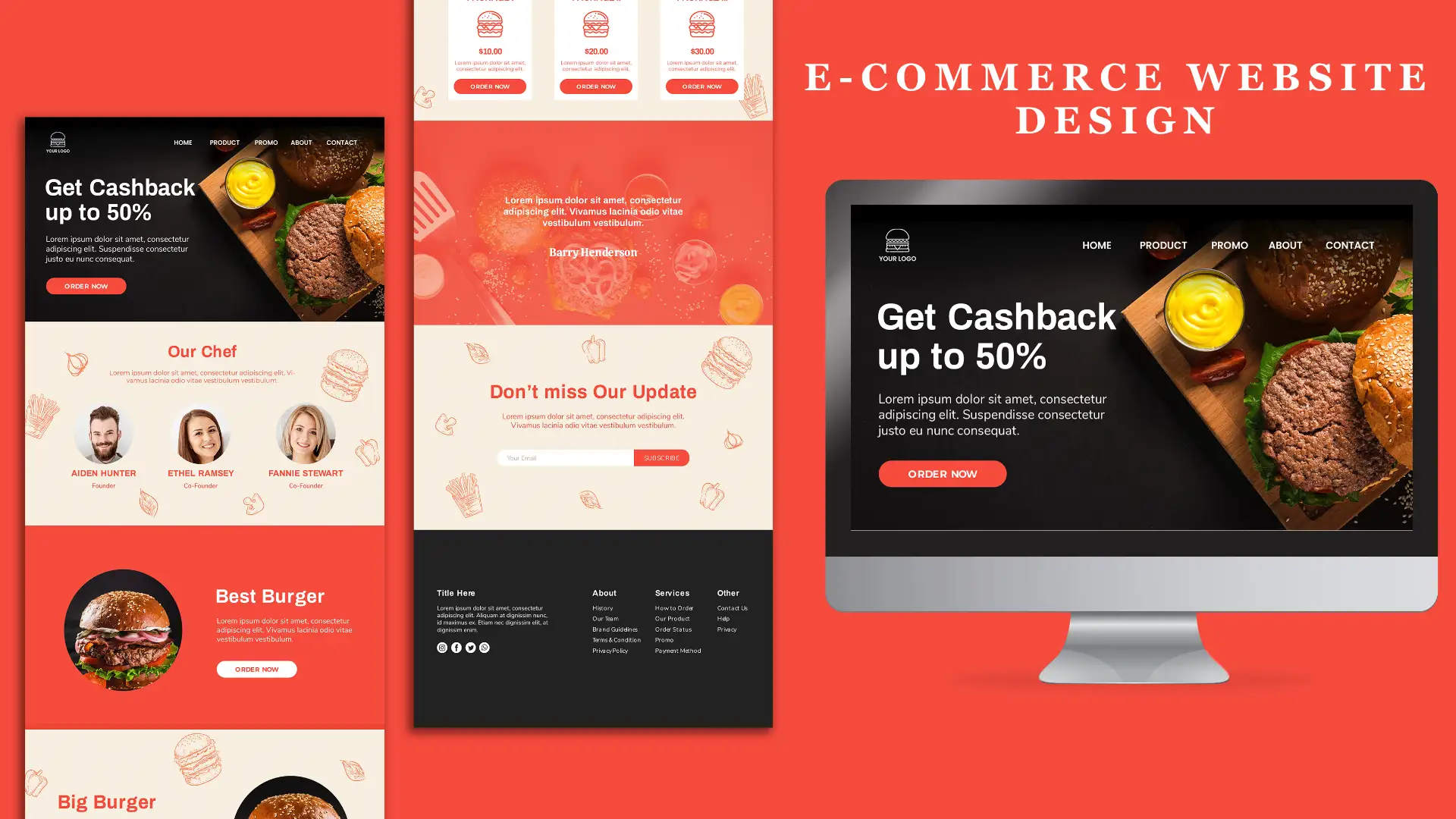 E-COMMERCE WEBSITE DESIGN SERVICE