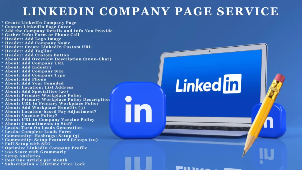 LINKEDIN COMPANY PAGE SERVICE