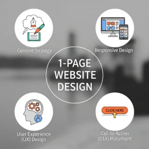1-PAGE WEBSITE DESIGN