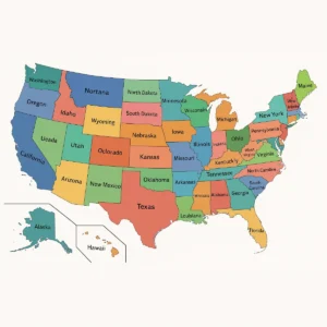 Map of USA