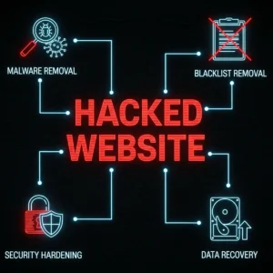 HACKED WEBSITE