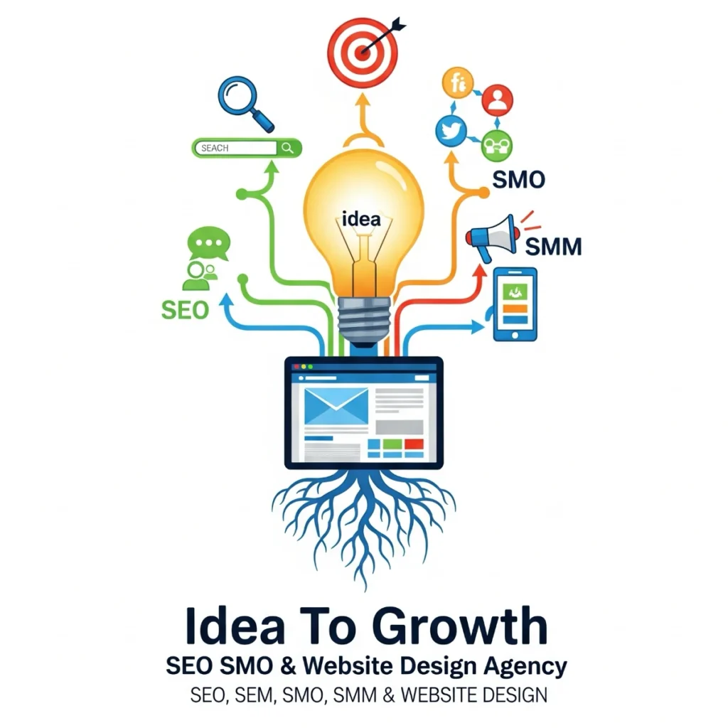 Idea to Growth SEO SMO & Website Design Agency