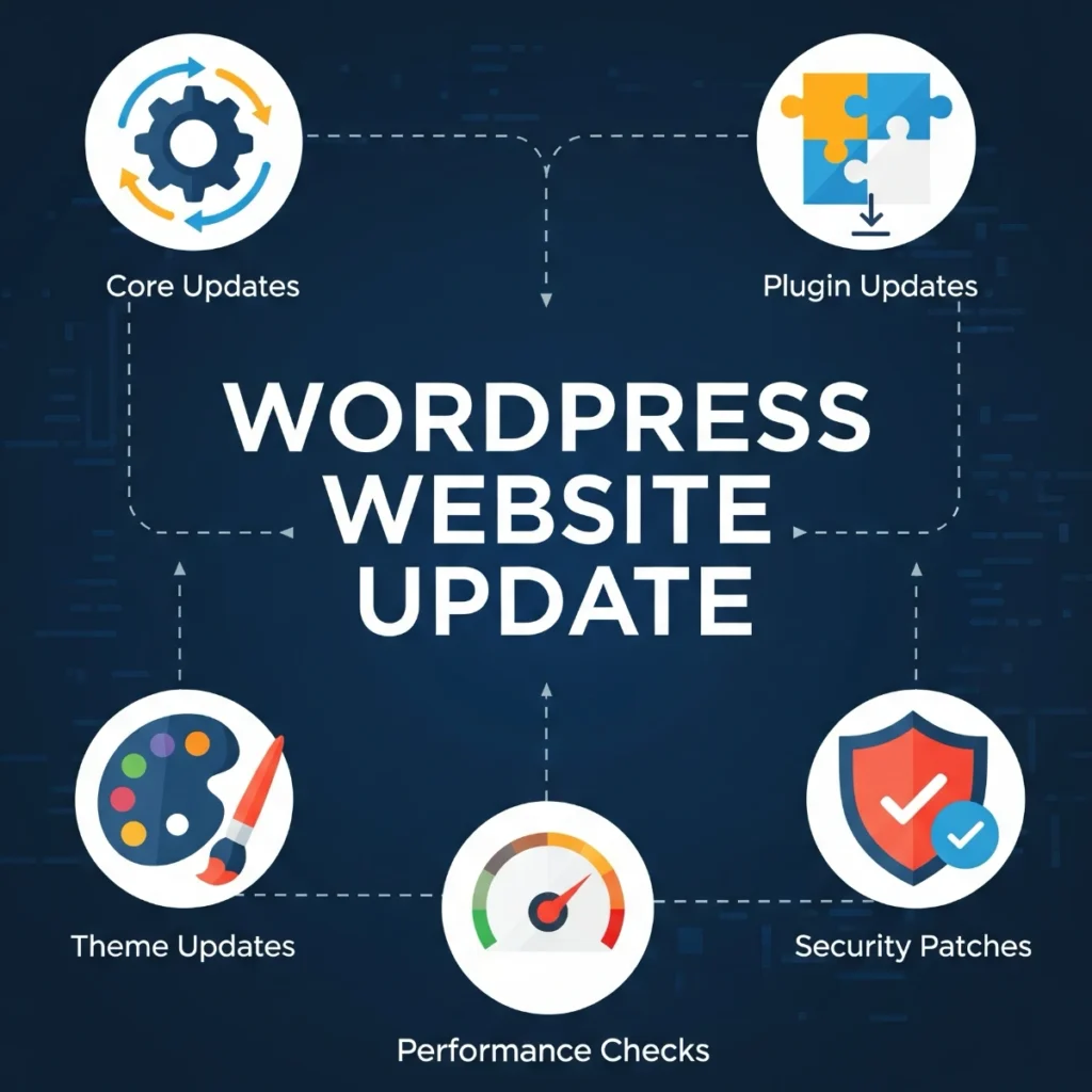 WORDPRESS WEBSITE UPDATE