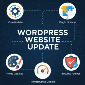 WORDPRESS WEBSITE UPDATE