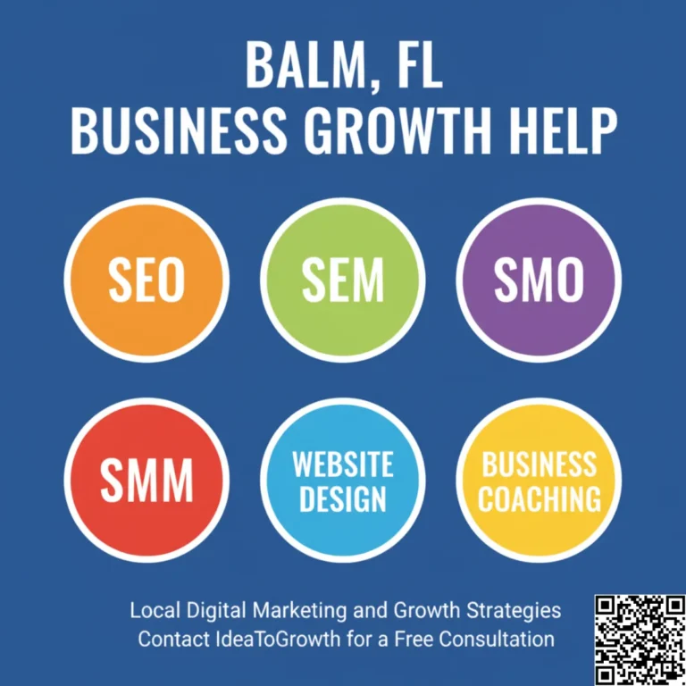BALM FL WEBSITE DESIGN SEO SEM SMO SMM BUSINESS COACHING