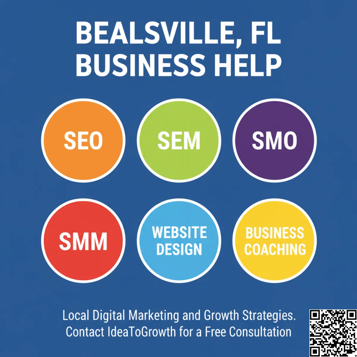 BEALSVILLE FL WEBSITE DESIGN SEO SEM SMO SMM BUSINESS COACHING