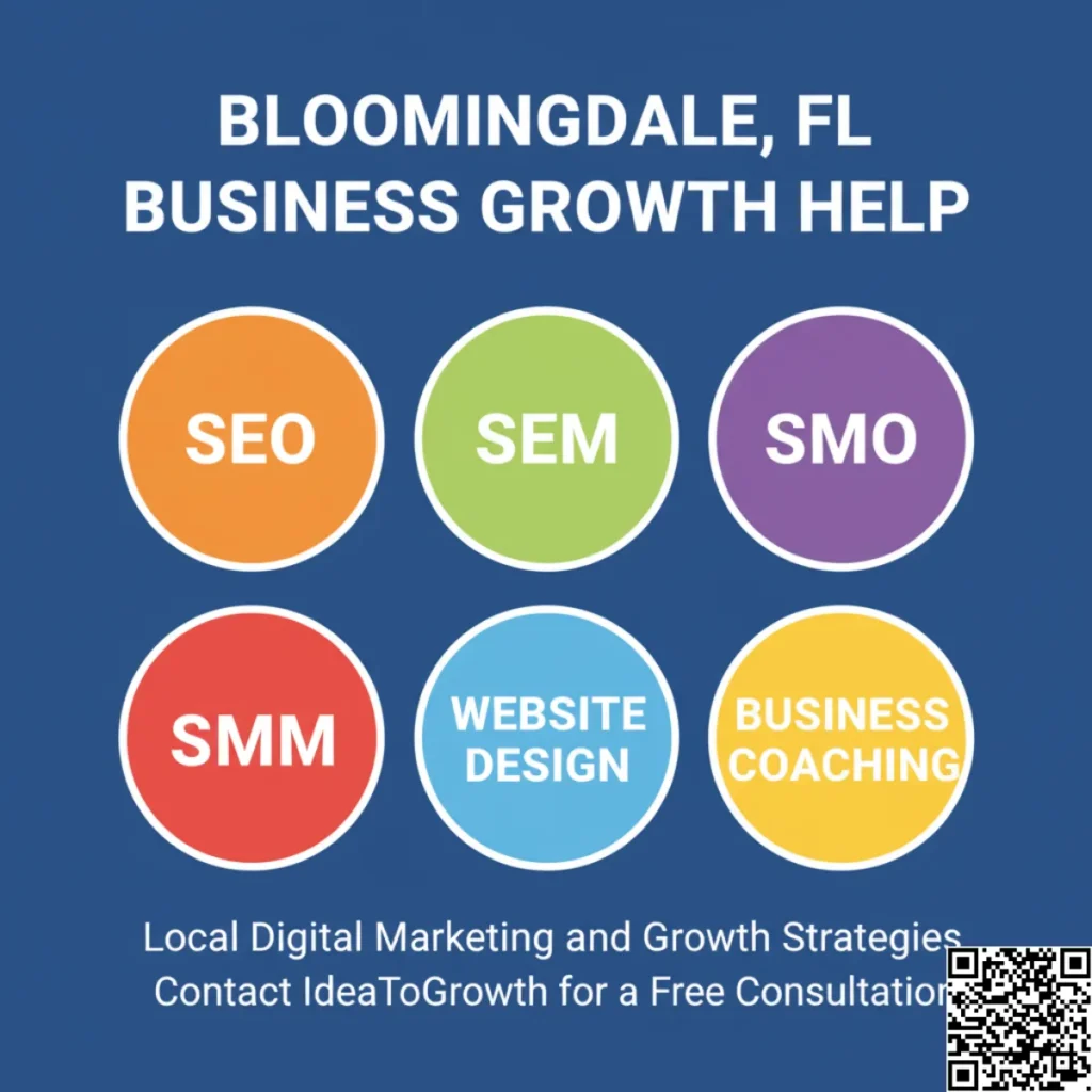 BLOOMINGDALE FL WEBSITE DESIGN SEO SEM SMO SMM BUSINESS COACHING