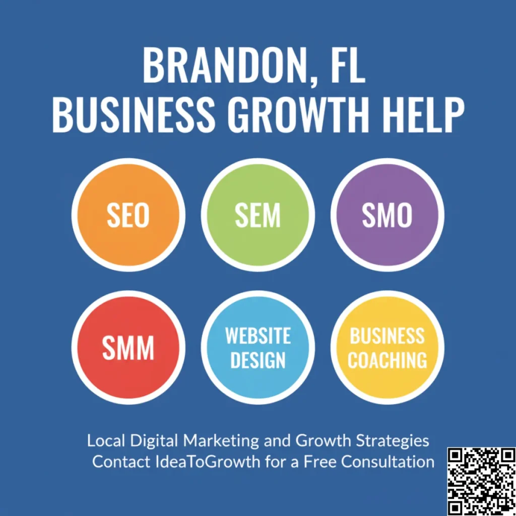 BRANDON FL WEBSITE DESIGN SEO SEM SMO SMM BUSINESS COACHING