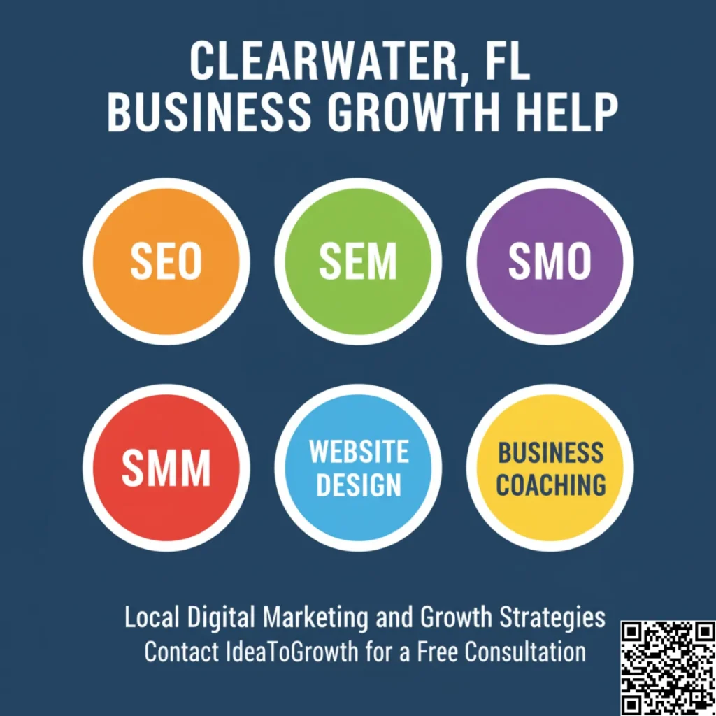 CLEARWATER FL WEBSITE DESIGN SEO SEM SMO SMM BUSINESS COACHING