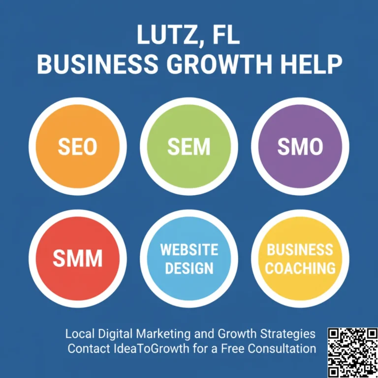 LUTZ FL WEBSITE DESIGN SEO SEM SMO SMM BUSINESS COACHING