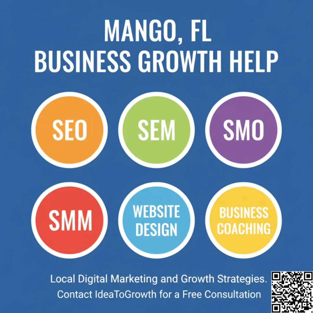 MANGO FL WEBSITE DESIGN SEO SEM SMO SMM BUSINESS COACHING