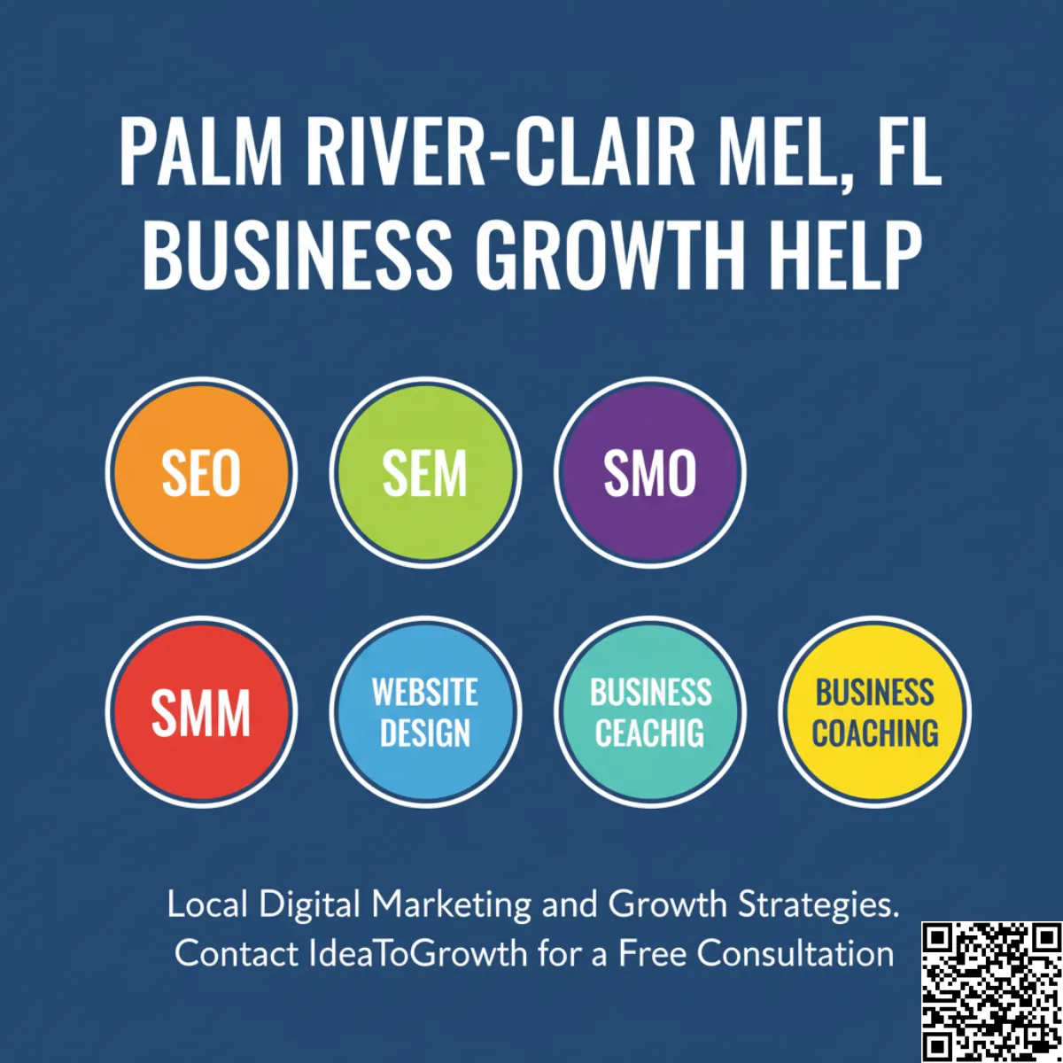 PALM RIVER-CLAIR MEL FL WEBSITE DESIGN SEO SEM SMO SMM BUSINESS COACHING