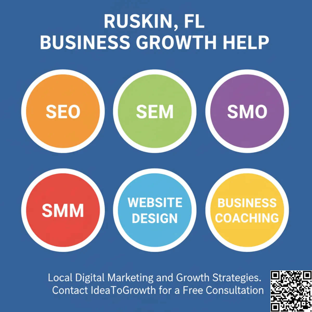 RUSKIN FL WEBSITE DESIGN SEO SEM SMO SMM BUSINESS COACHING
